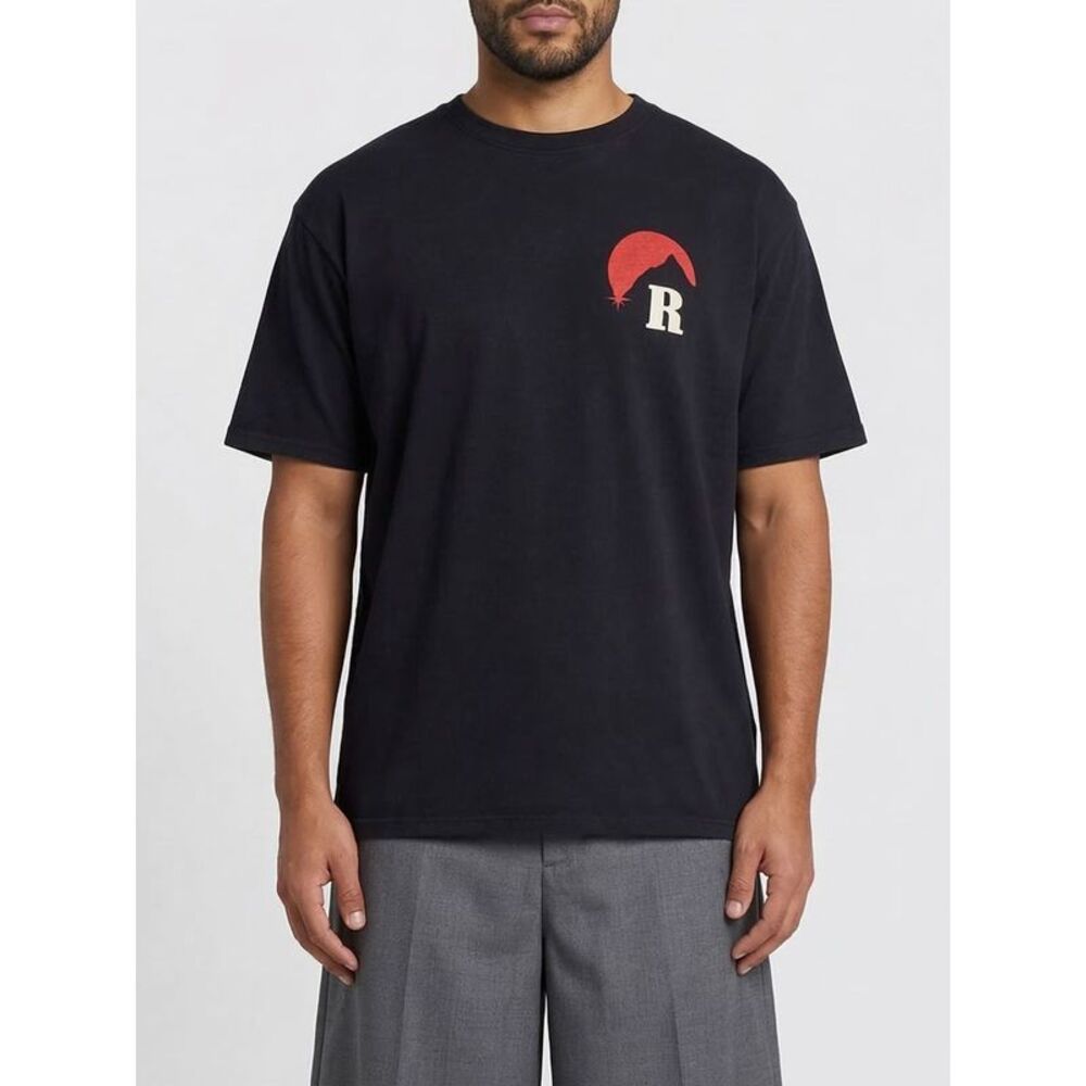 Rhude Men Printed Cotton T-Shirt Rhude